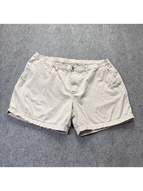Chubbies Originals Shorts Men 2XL Beige Khaki 5.5" Elastic Chino Stretch b049
